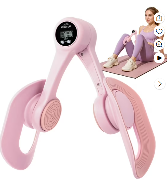 Thigh Trainer, Thigh Trainer, Pelvic Floor Muscle Trainer, Inner Thigh Exercise Workout Equipment for Home, Pelvic Floor Strengthening Device Women