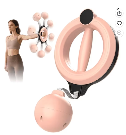 Digital Display Arm Workout for Men and Women, 360° Hand-Crank Forearm Trainer, Chest Trainer,Shoulders and Arm Muscle Training Fitness Equipment, Home Workout Equipment and Gym Workouts